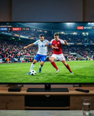 Jaki telewizor do sportu wybrać w 2026 roku? Poradnik dla wymagającego kibica Jaki telewizor do sportu wybrać w 2026 roku